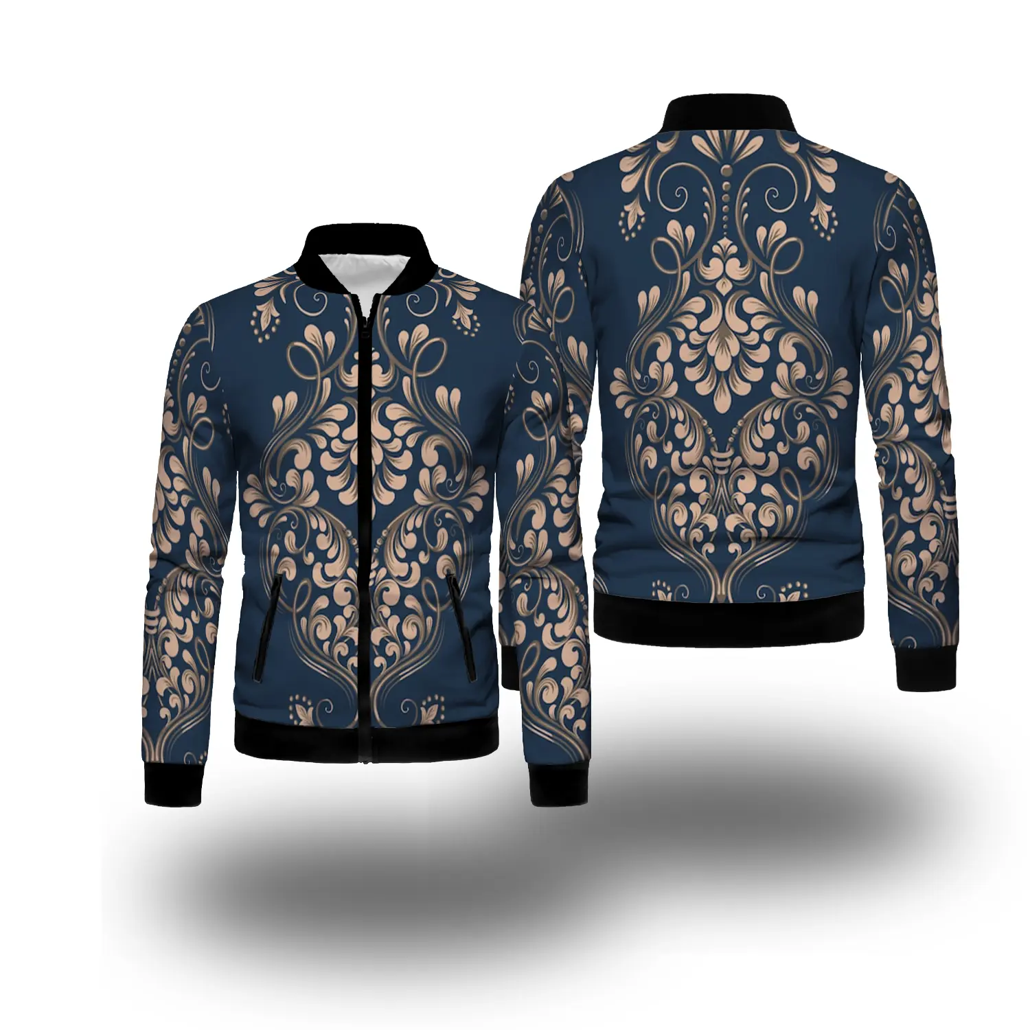 Luxury versace varsity zipper tracksuit jacket hot trend 2024-5454